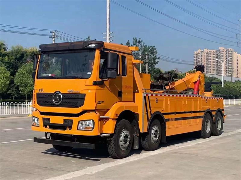 陜汽德龍前四后八拖吊型清障車(chē)