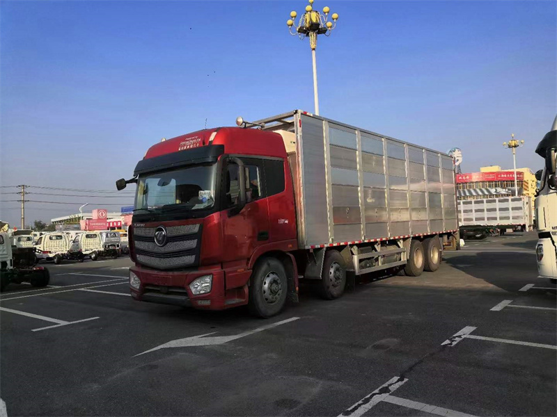 福田歐曼前四后八畜禽拉豬車(chē)