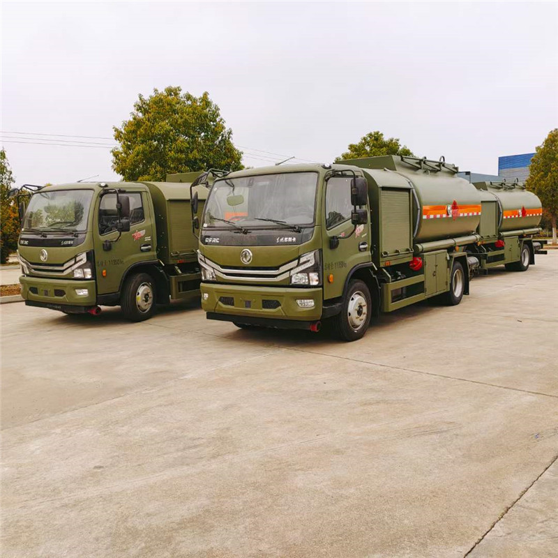 東風(fēng)多利卡直升飛機(jī)加油車(chē)